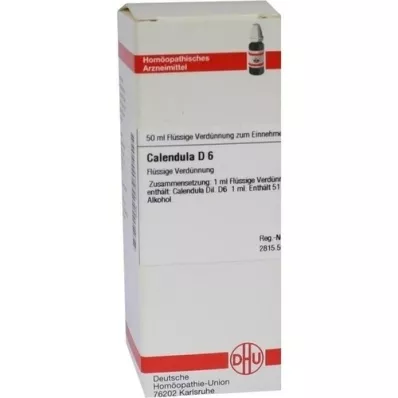 CALENDUL D6 ředění, 50 ml