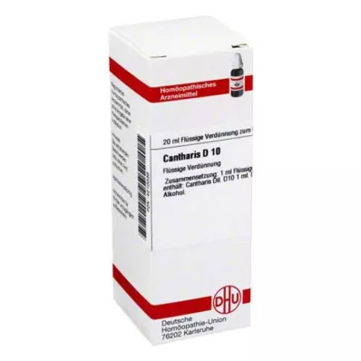 CANTHARIS D 10 Ředění, 20 ml