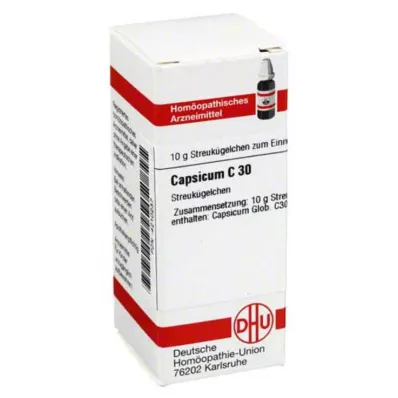 CAPSICUM C30 Globuli, 10 g