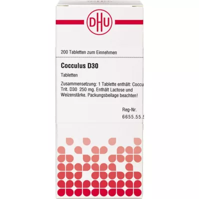 Cocculus D30, 200 ks Cocculus D30, 200 ks