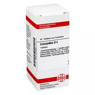 COLOCYNTHIS D 4 tablety, 80 ks COLOCYNTHIS D 4 tablety, 80 ks