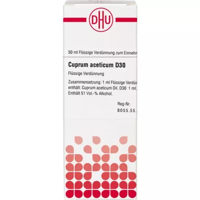 Cuprrum ACET D30, 50 ml