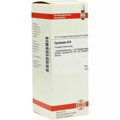 Cyclamen D 6, 50 ml
