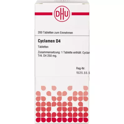 CYCLAMEN d 4 tablety, 200 ks CYCLAMEN d 4 tablety, 200 ks