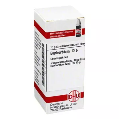EUPHORBIUM D 6 Globuli, 10 g EUPHORBIUM D 6 Globuli, 10 g