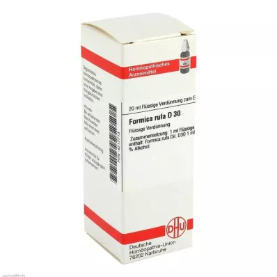FORMICA RUFA D 30 Ředění, 20 ml
