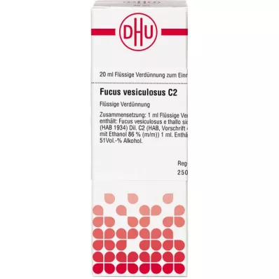 Fucus Vesicul C 2, 20 ml