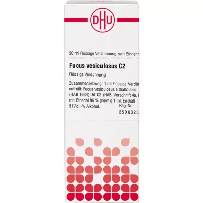 Fucus Vesicul C 2, 50 ml Fucus Vesicul C 2, 50 ml