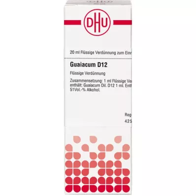 Guaiacum D12, 20 ml Guaiacum D12, 20 ml
