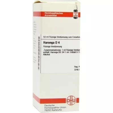 HARONGA D 4 Ředění, 50 ml