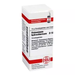 HISTAMINUM hydrochloricum D 10 Globuli, 10 g
