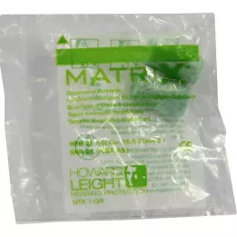HOWARD Leight Matrix zelené špunty do uší,ks