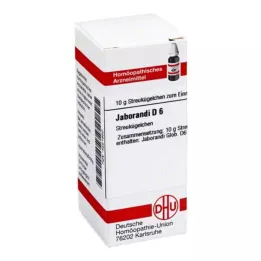 JABORANDI D 6 Globuli, 10 g