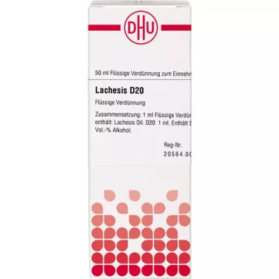 LACHESIS D 20 Ředění, 50 ml
