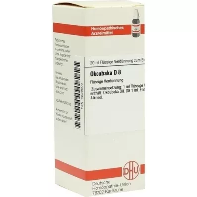 OKOUBAKA D 8 Ředění, 20 ml OKOUBAKA D 8 Ředění, 20 ml