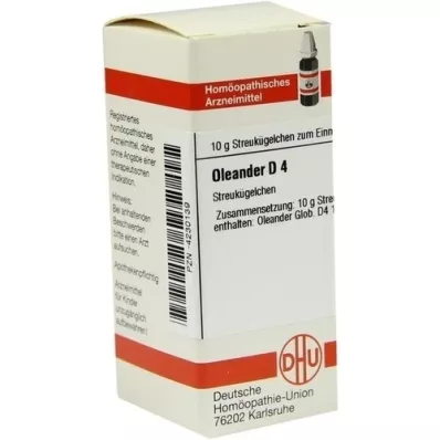 OLEANDER D 4 globuli, 10 g OLEANDER D 4 globuli, 10 g