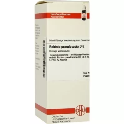 Robinia Pseud D 6, 50 ml Robinia Pseud D 6, 50 ml