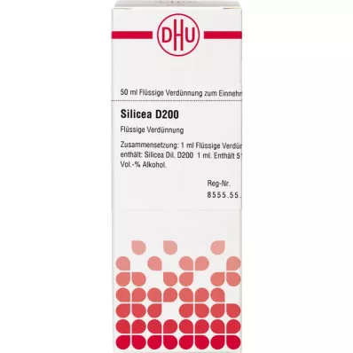 SILICEA D 200 ředění, 50 ml