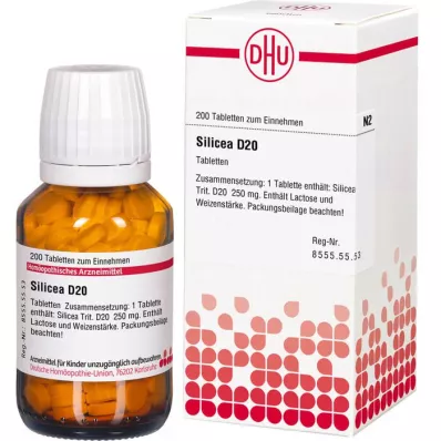 SILICEA d 20 tablet, 200 ks