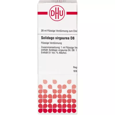 SOLIDAGO VIRGAUREA D 8 Ředění, 20 ml