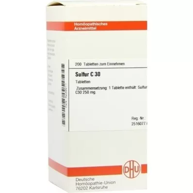 SULFUR C30, 200 ks