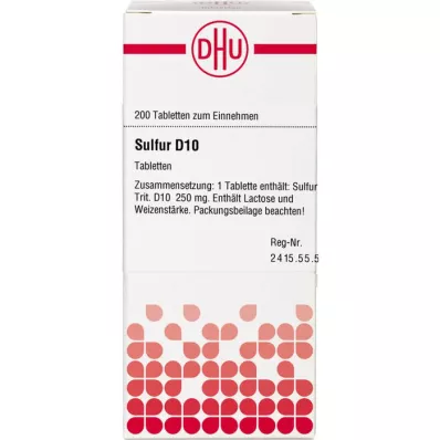 SULFUR D10, 200 ks SULFUR D10, 200 ks