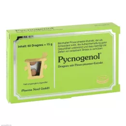 PYCNOGENOL KIEFERNRINDENEXTRAKT Pharma Nord Drag., 60 ks