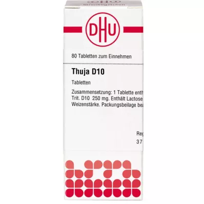 Thuja D10, 80 ks