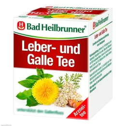 BAD HEILBRUNNER Filtrační sáčky na játra a žlučník, 8X1,75g