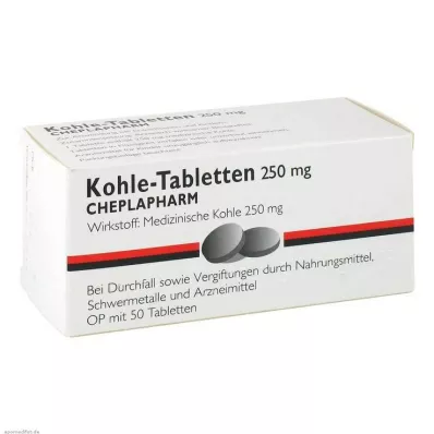 KOHLE Tablety, 50 ks
