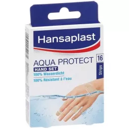 Hansaplast Aqua chránit ruční sada, 16 ks