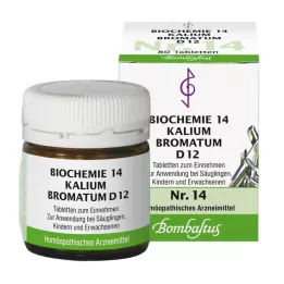 BIOCHEMIE 14 Kalium bromatum D 12 tablet, 80 ks