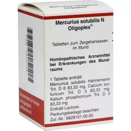 MERCURIUS SOLUBILIS N tablety Oligoplex, 150 ks