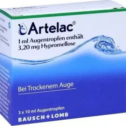 ARTELAC Oční kapky, 3x10 ml