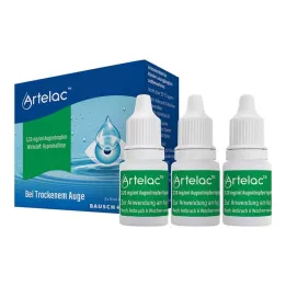 ARTELAC Oční kapky, 3X10 ml