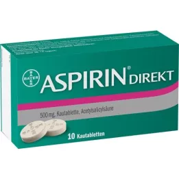 ASPIRIN Dietní žvýkací tablety, 10 ks