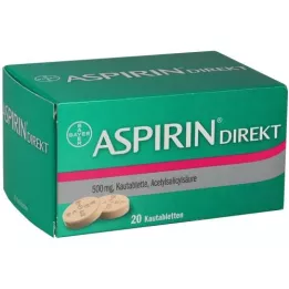 ASPIRIN Dietní žvýkací tablety, 20 ks