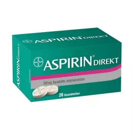 ASPIRIN Přímé žvýkací tablety, 20 ks