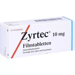 ZYRTEC tablety potažené filmem, 50 ks