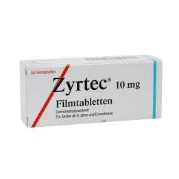 ZYRTEC Potahované tablety, 50 ks