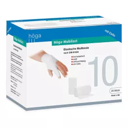 HÖGA-MUBILAST Fixační obvaz 10 cmx4 m s celofánem, 1 ks