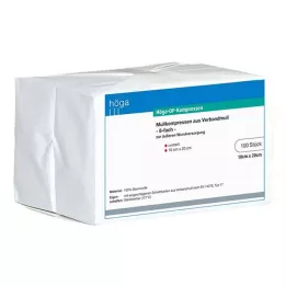 HÖGA-KOMPRESSEN OP 10x20 cm nesterilní 8vrstvý, 100 ks
