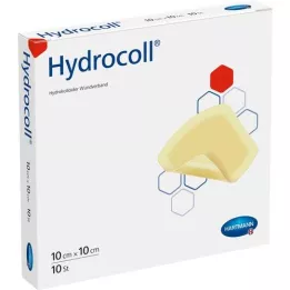 HYDROCOLL Asociace rány 10x10 cm, 10 ks