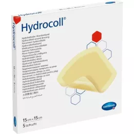 HYDROCOLL Asociace rány 15x15 cm, 5 ks