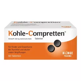 KOHLE Compretten tablety, 60 ks
