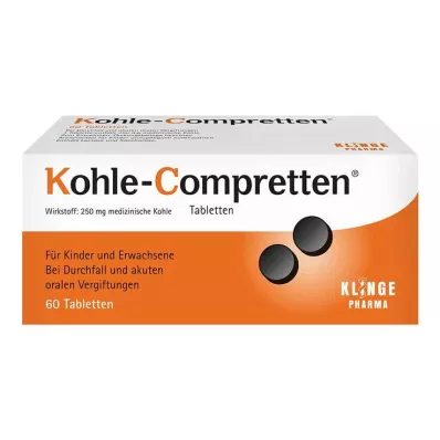 KOHLE Compretten tablety, 60 ks