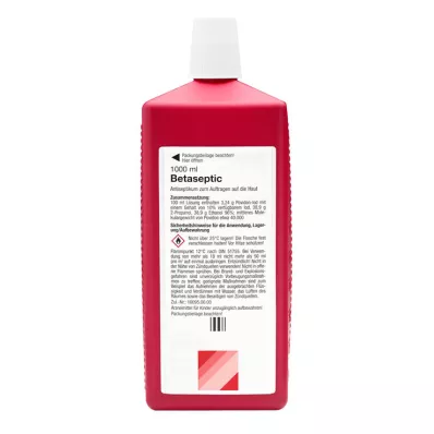 BETASEPTIC MUNDIPHARMA Roztok, 1000 ml