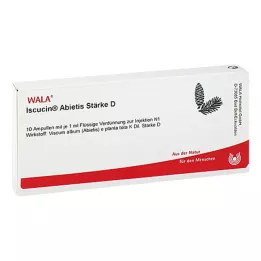 ampuleISCUCIN abietis Strength D, 10X1 ml