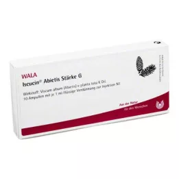 ISCUCIN abietis Strength G ampule, 10X1 ml