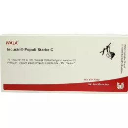 ISCUCIN populi Síla C Ampule, 10X1 ml